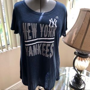 new york yankees blouse